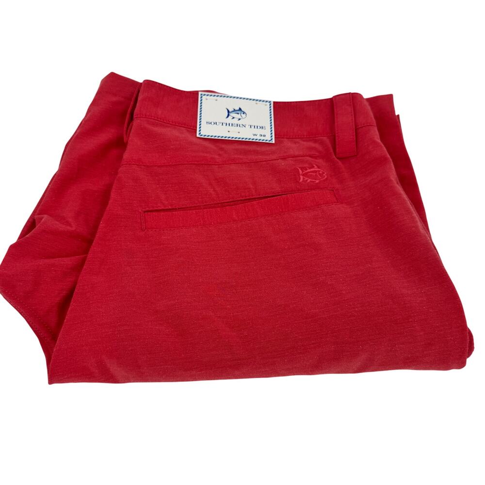 Southern Tide Shorts Mens 32 (33x9 ACTUAL) Pink Coastal UPF+ Quick Dry NEW